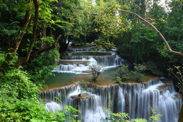 istock Huay Mae Kamin waterfall, Kanchanaburi, Thailand 840127690