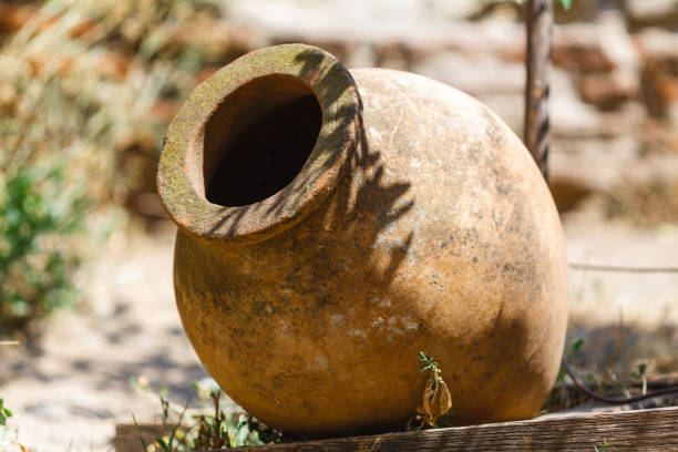 istock Georgia. Ancient Georgian jugs for wine. 840133048