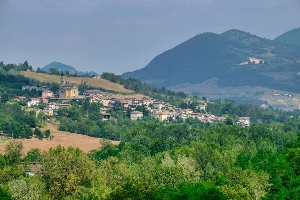 istock Oltrepo Pavese (Italy), landscape in the Tidone valley 840139404