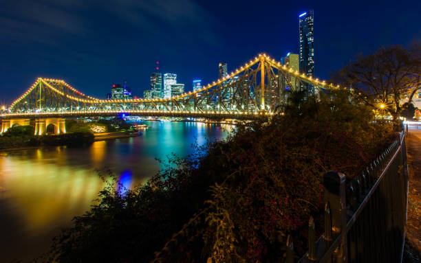 istock Brisbane Story Bridge at Night 840143480