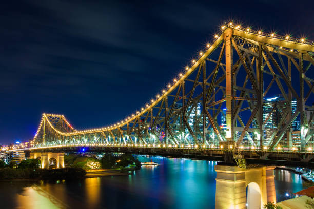 istock Brisbane Story Bridge at Night 840143530
