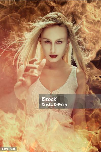 Witch Stock Photo - Download Image Now - Burning, Paranormal, Witch