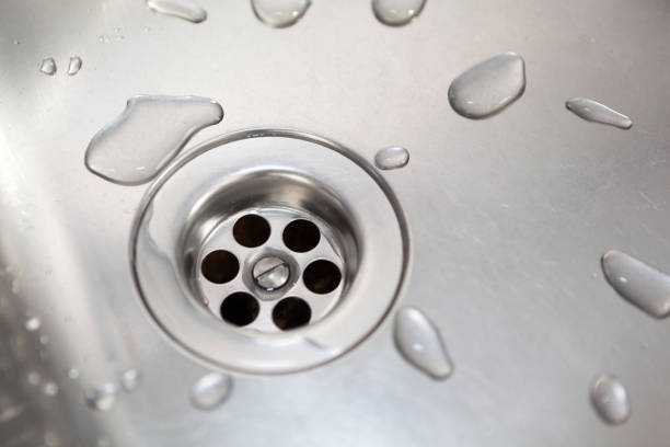 istock Yellow sponge in kitchen sink close up 840147972