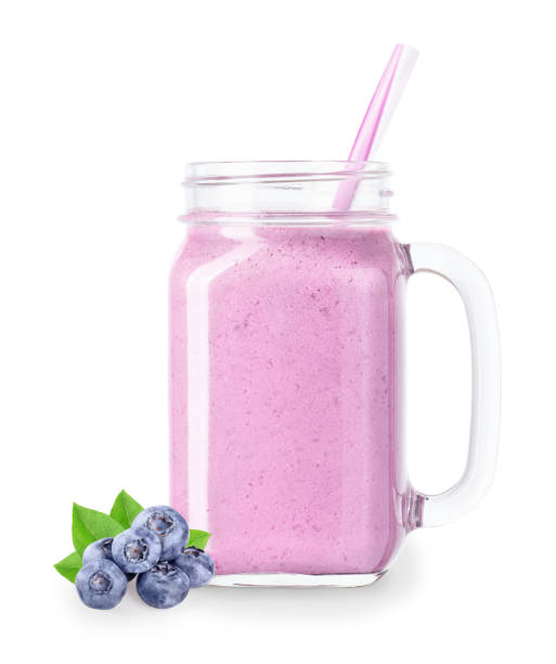 istock blueberry smoothie in mason jar 840157896