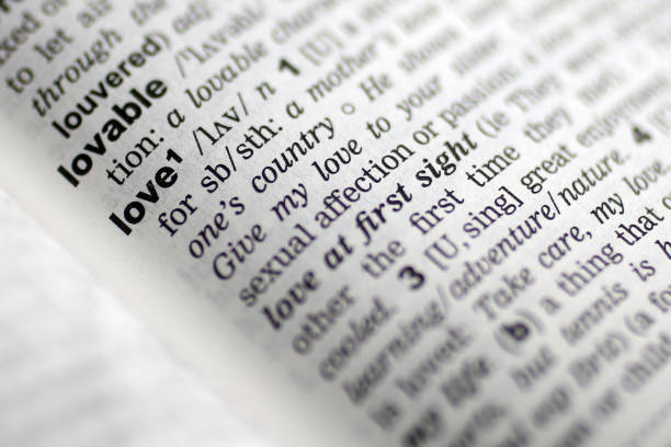 istock Image of dictionary word: Love 840159548