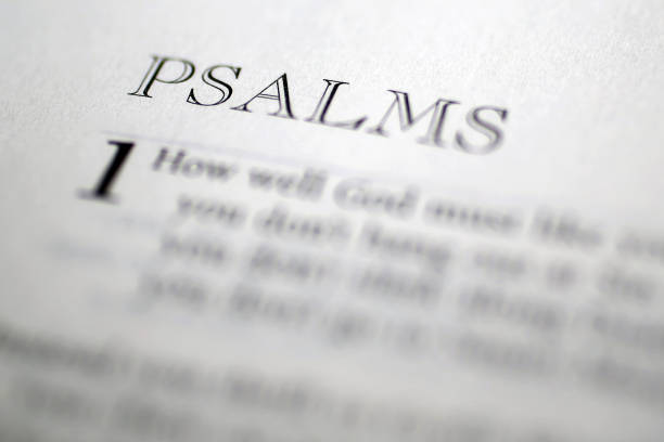 사전 단어의 이미지: 시 편 - psalms 뉴스 사진 이미지