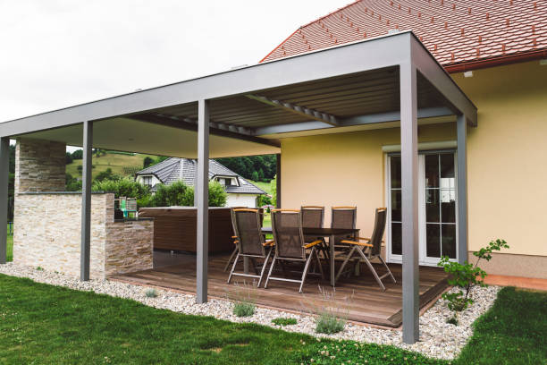 istock Luxury house with modern terrace 840162262