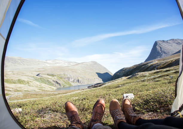 istock Waking up in Rondane national park mountains, Norway 840163298