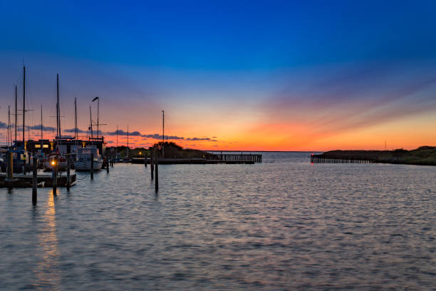 istock marina bork havn after sunset 840180302