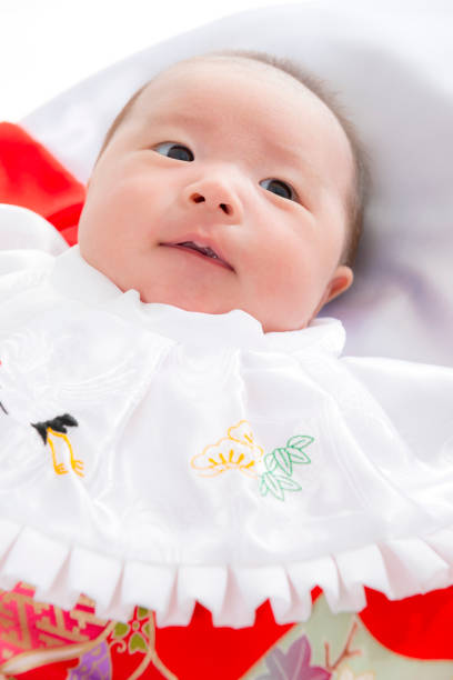 istock Miyamairi, japanese tracitional rite for newborns. 840184370