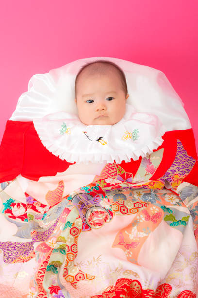 istock Miyamairi, japanese traditional rite for newborns. 840194886