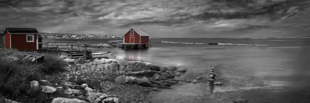 Photo of Historic fishing stages of fogo island