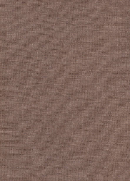 texture in tessuto marrone per sfondo - close to brown wool canvas foto e immagini stock