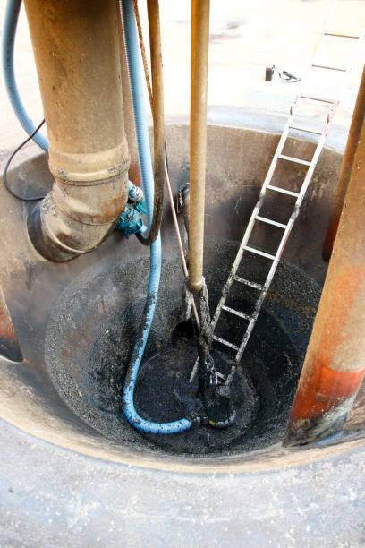 istock Post-clarification basin of a sewage treatment plant 840198464