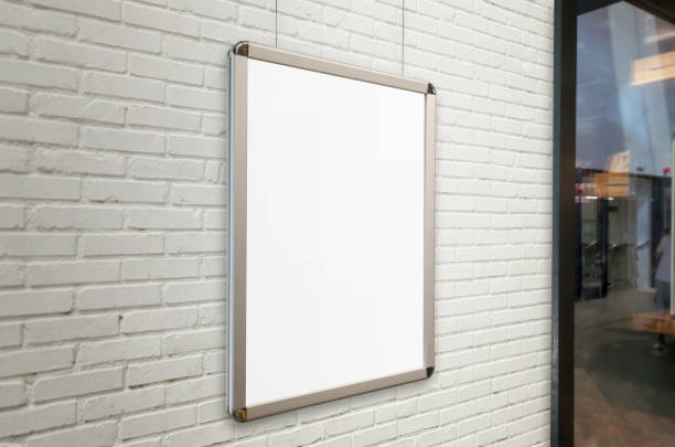 istock Poster mockup for ad advertising campaign promotion 840203748