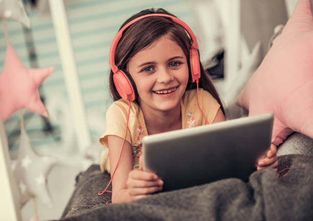 istock Little girl at home 840206290