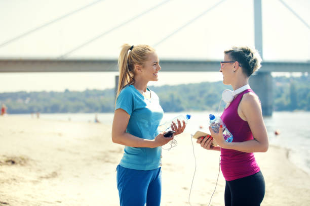 istock Young women enjoying beach 840212260
