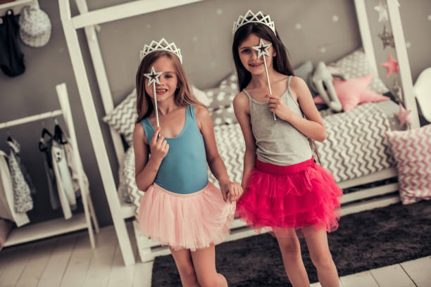 istock Little girls playing 840213242