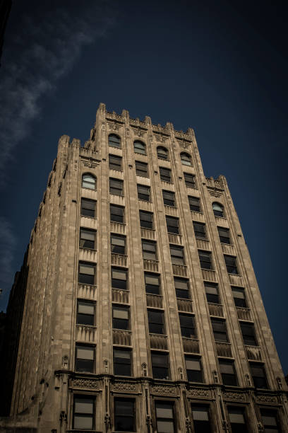 istock Looking up at a gothic style high rise 840215412
