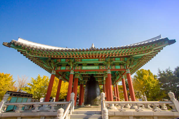 istock Korea style building in Busan , Korea . 840220106