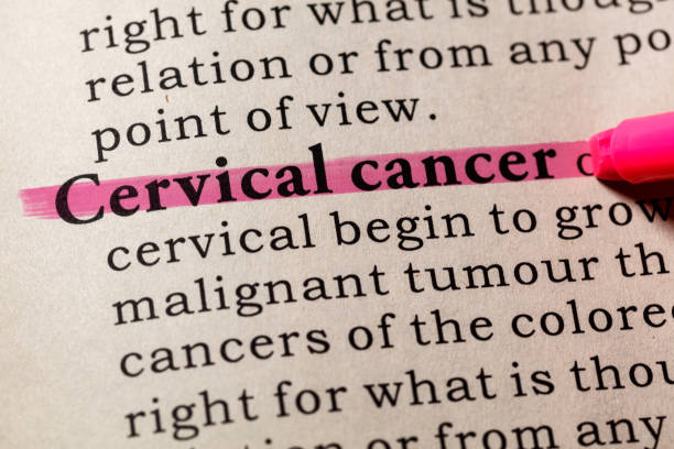 istock definition of  cervical cancer 840222952
