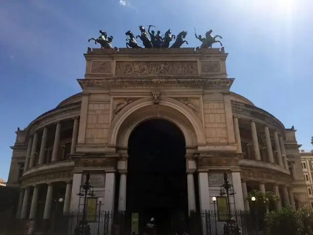 Photo of Politeama Theater in Palermo