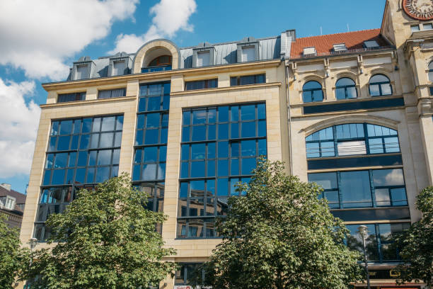 istock luxury apartments in a finance district at germany 840241132