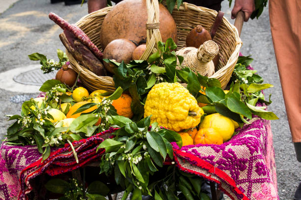 istock Basket of fruit and vegetables 840244648