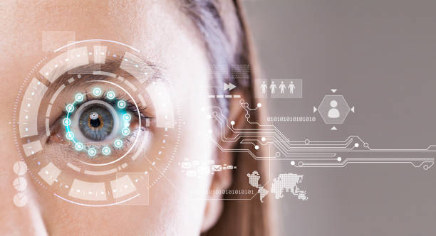 istock Close-up of woman's blue eye 840246884