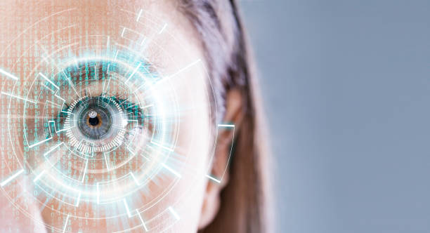 istock Close-up of woman's blue eye 840246886