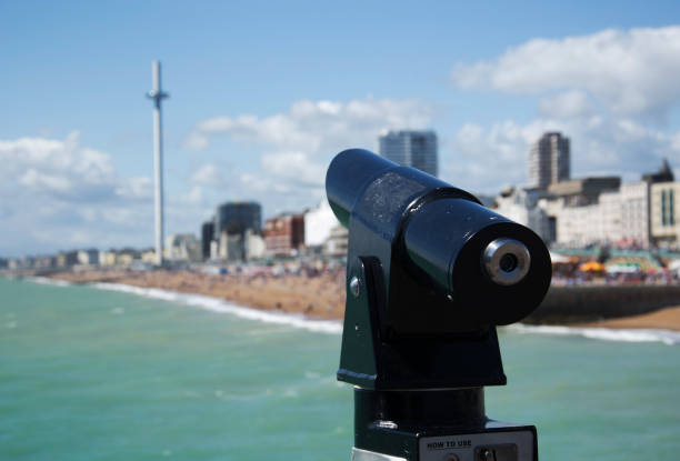 brighton - palace pier tourism built structure sign - fotografias e filmes do acervo