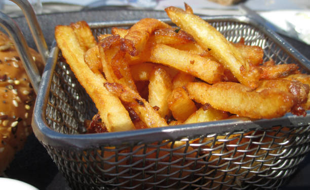 istock French fries  Deep fryer basket 840257984