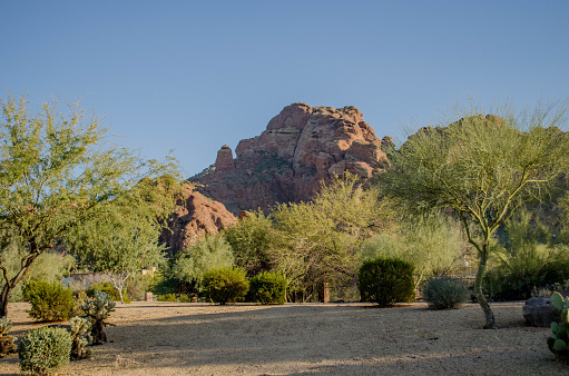 Rock formation in Scottsdale, Arizona