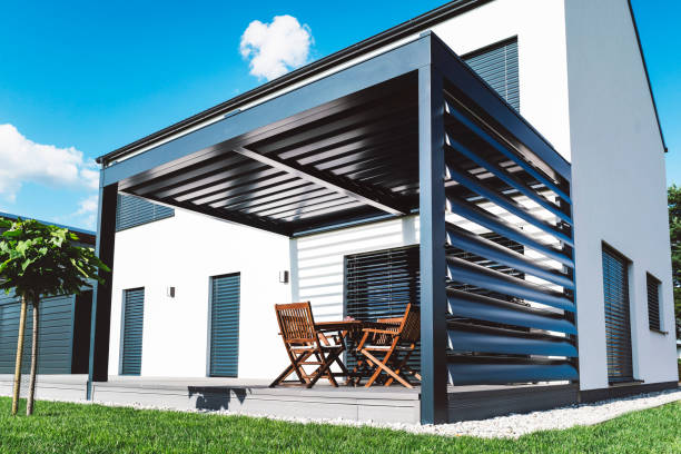 istock The right angle for a beautiful luxury villa 840269422