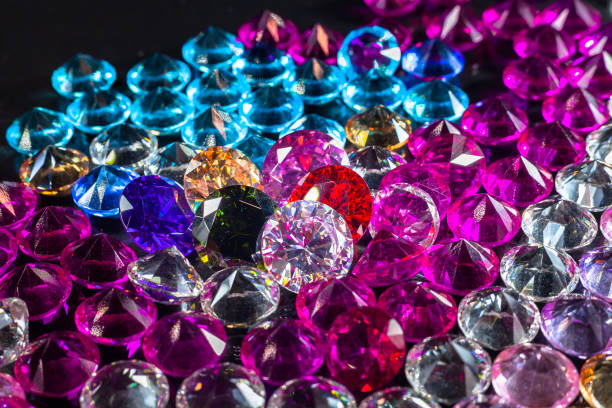 istock Colorful polished gemstones. 840272386