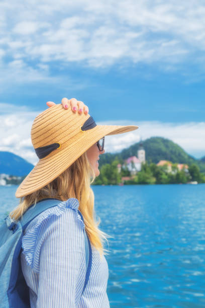 istock Enjoying the view in nature and lake. 840275820