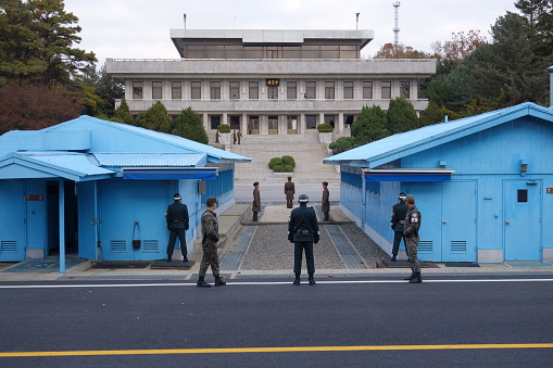 South Korea - November 2016 - Joint Security Area at the Korean Demilitarized Zone