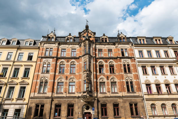 istock Traditional buildings in the Neustadt, Dresden 840291936