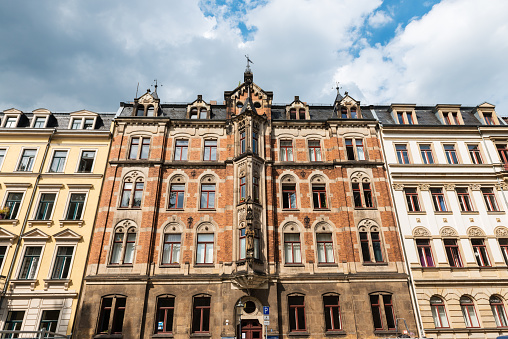 Traditional buildings in the Neustadt, Dresden