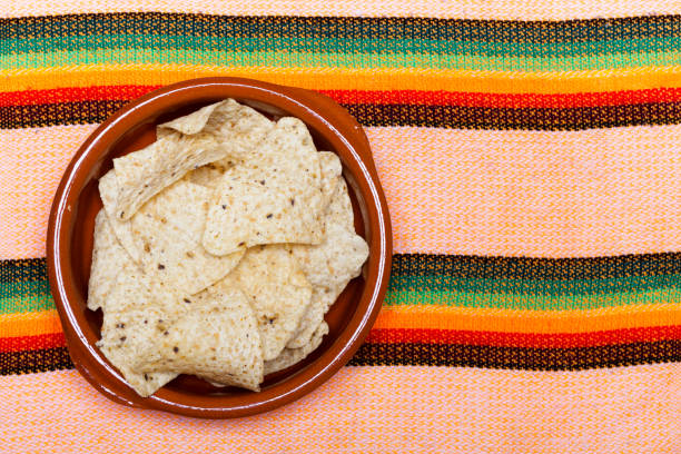 istock Nachos snack in bowl 840292292