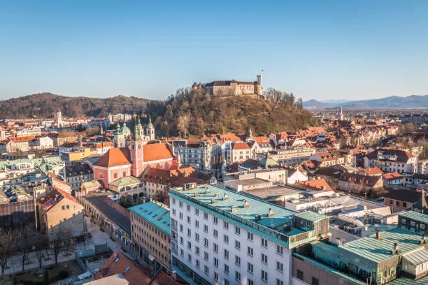 istock Ljubjana Castle in Slovenia 840293052
