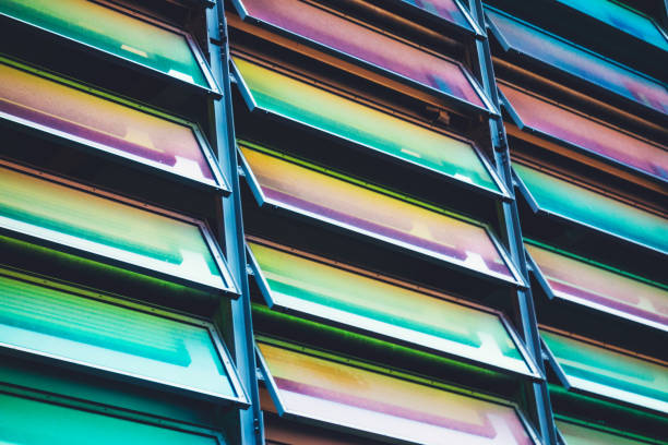 istock colorful windows of modern architecture 840293276