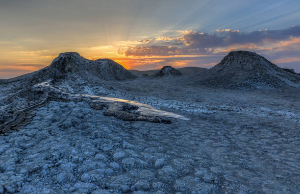 istock Mud volcanoes in Gobustan.Azerbaijan 840296530