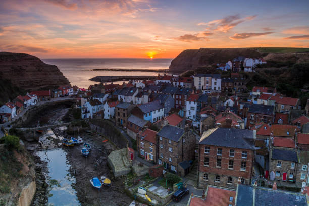 istock Staithes at Sunrise 840300120