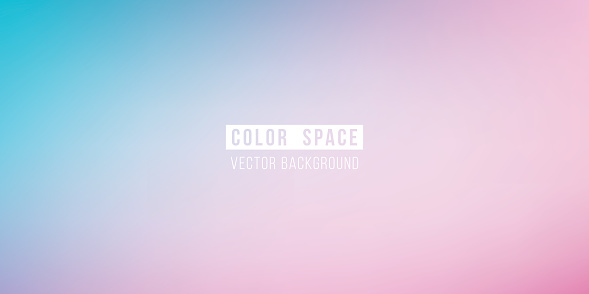 This vector illustration features soft smooth color blends and gradients in wide horizontal space. It is a combination of colors blending in between and a copy space text on center. The use of color and blends portrays a sense of defocus and blurry space. Image includes a standard license along with the option of upgradeable extended license.