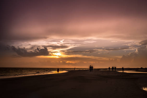 istock Sunset Landscape on the Beach 840304000
