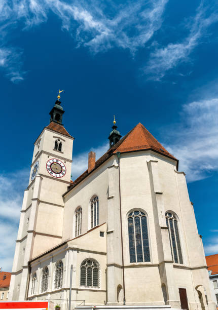 istock Neupfarrkirche Church in Regensburg, Germany 840316804