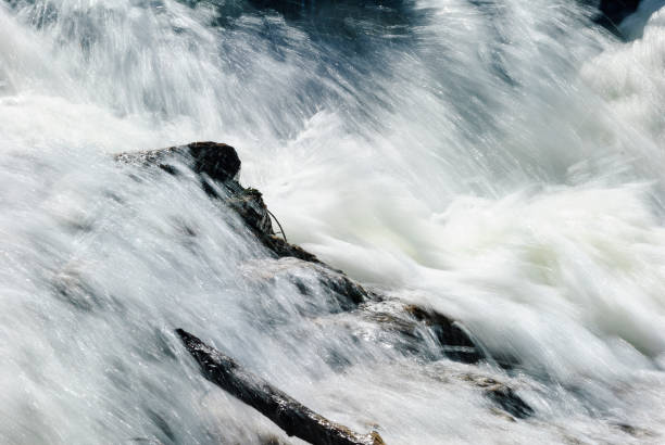 istock Chaotic water flow at Barden Reservoir 840322316