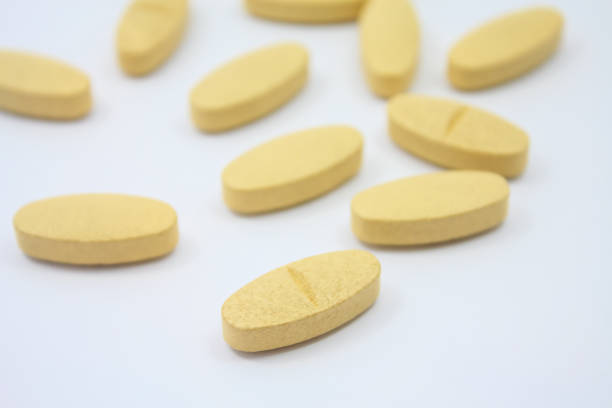 istock nutritional vitamin supplement pills on white background 840333114