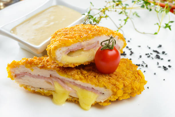 istock Chicken burger with cheese and Bacon 840349226